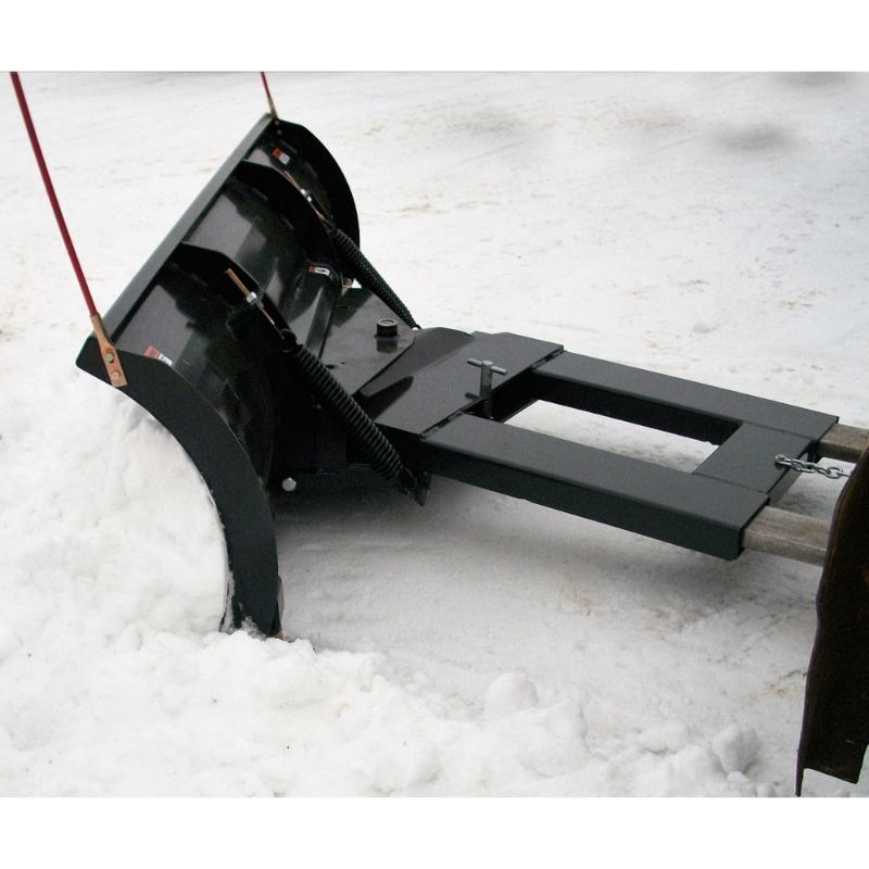 Forklift Snow Plow from Haugen Attachments