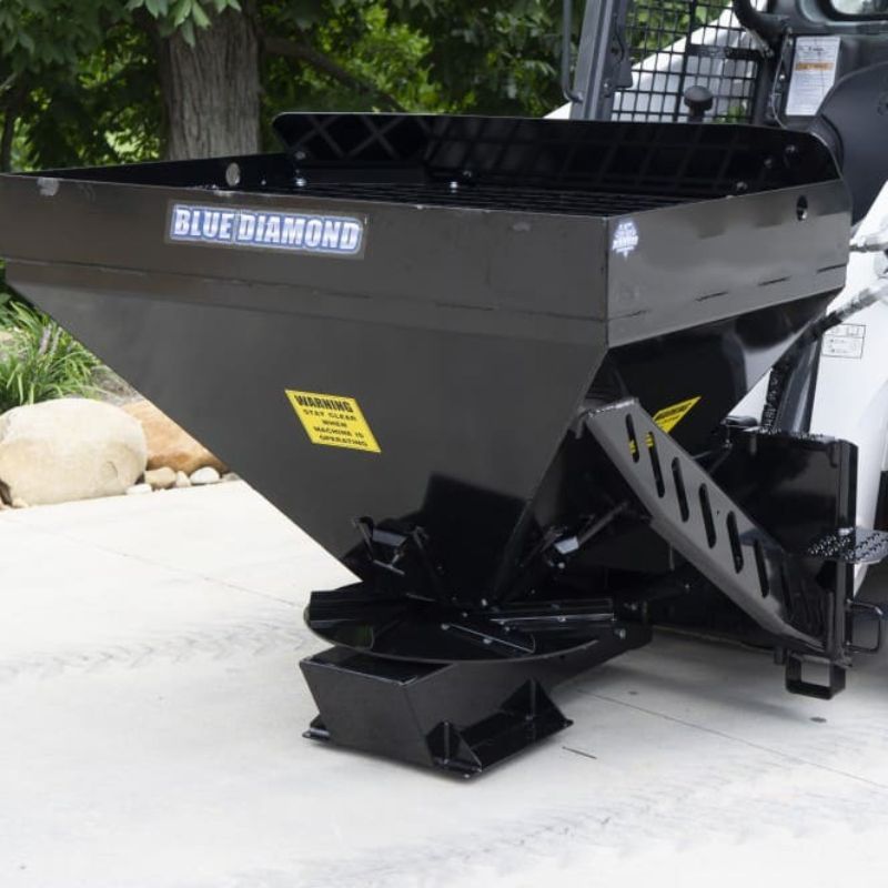 18 cu capacity material spreader attachment from blue diamond