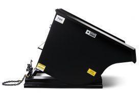 side view Heavy Duty Self-Dump Hoppers attachment by Star Industries 