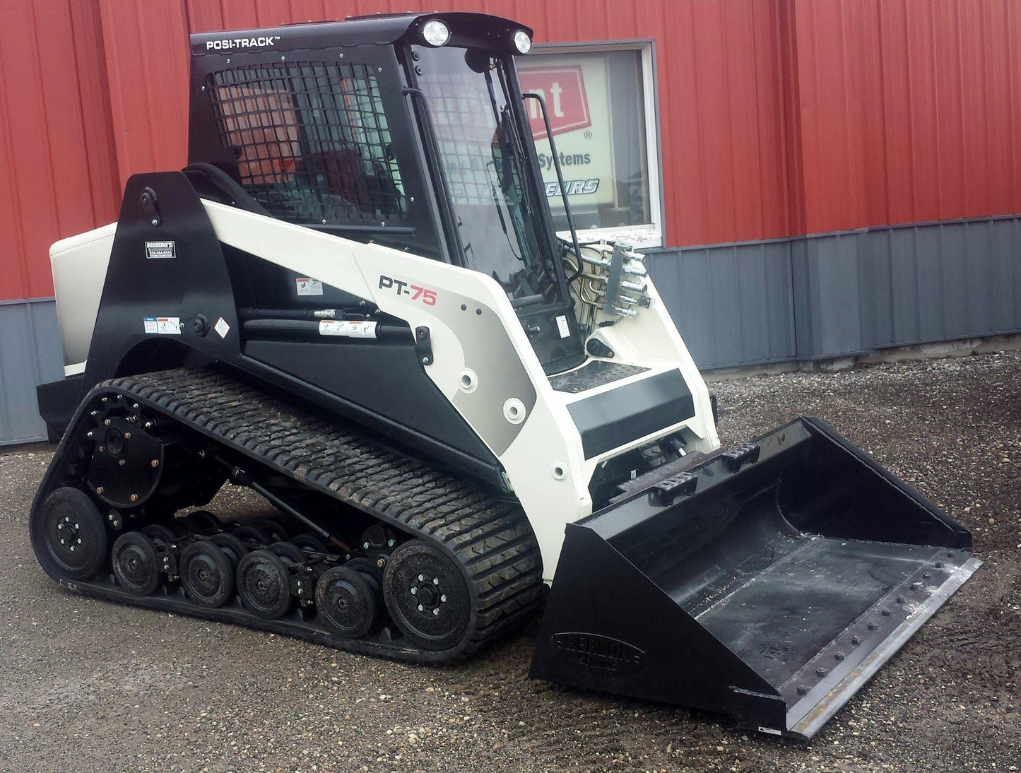 Low Profile Bucket for Skid Steer & Tractor from Berlon Industries 