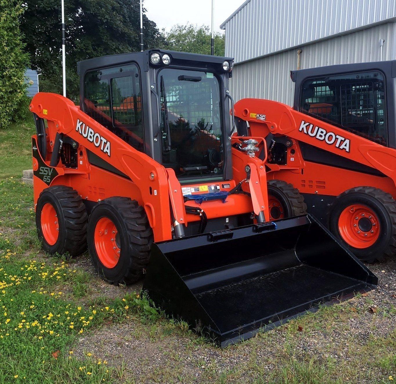 Kubota Skid Steer Low Profile Extended Lip Bucket Berlon Industries 