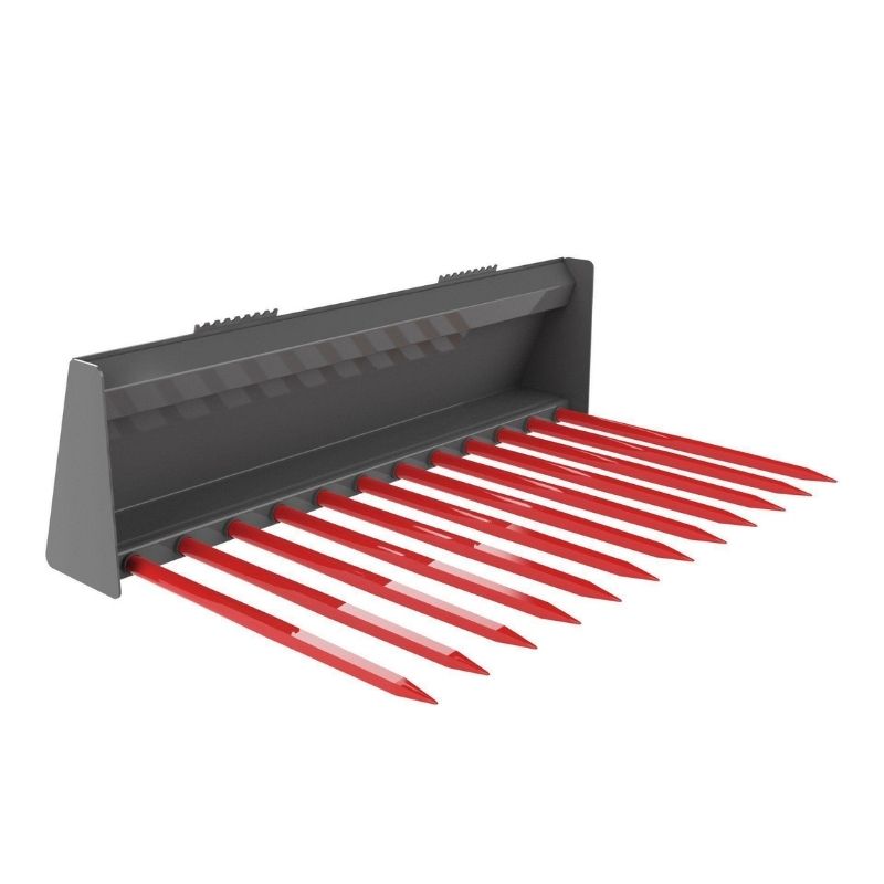 Master Tool Manure Fork for Skid Steer &amp; Tractor from Berlon Industries