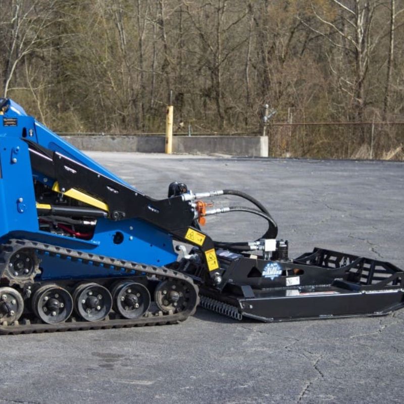 open front brush cutter from blue diamond on the ground