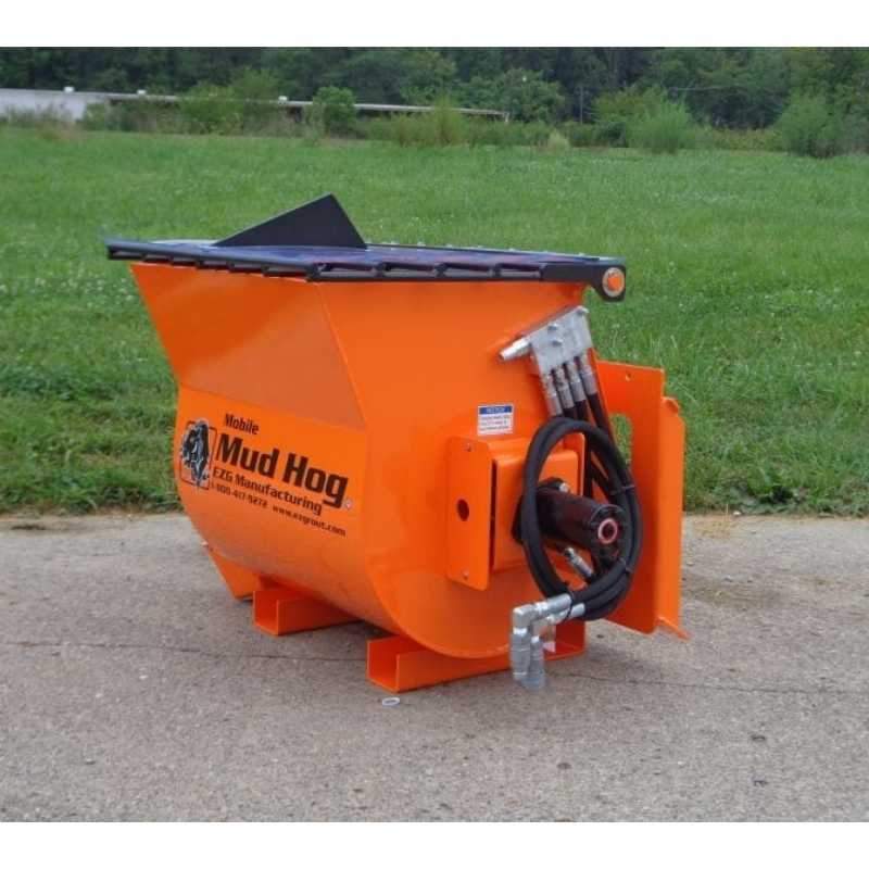 mud hog skid steer concrete mixer