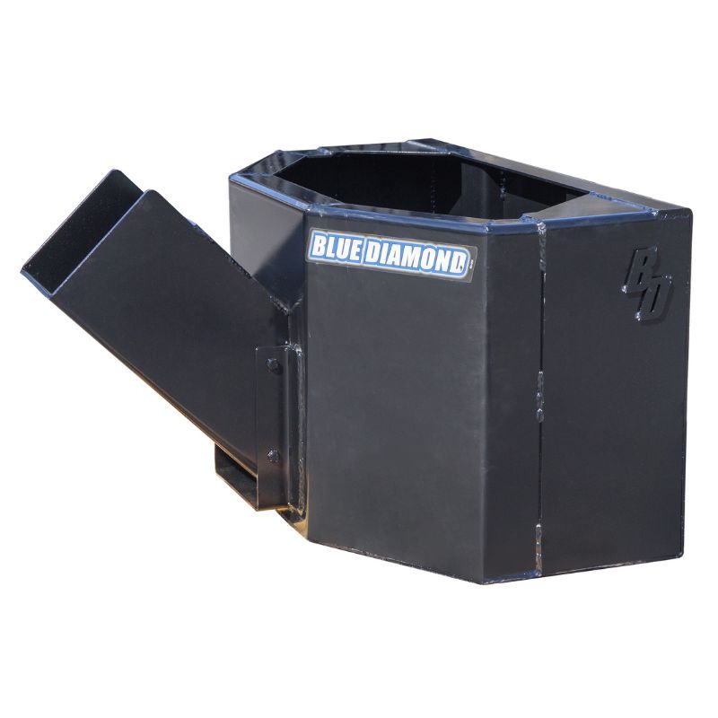 blue-diamond-concrete-bucket-for-mini-skid-steer-in-white-background