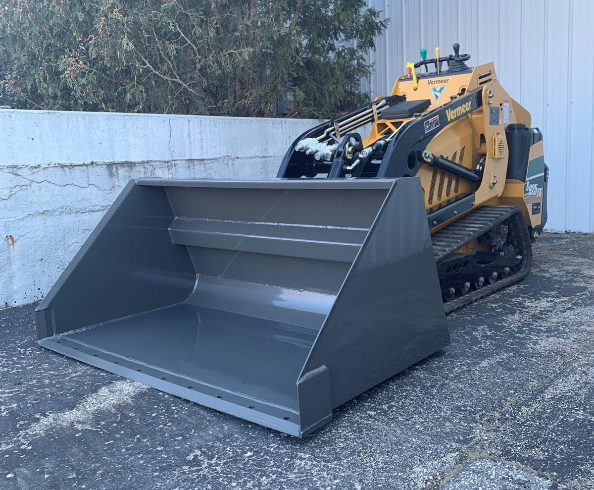 Mini Snow and Light Material Bucket from Berlon Industriesfor Mini Skid Steers