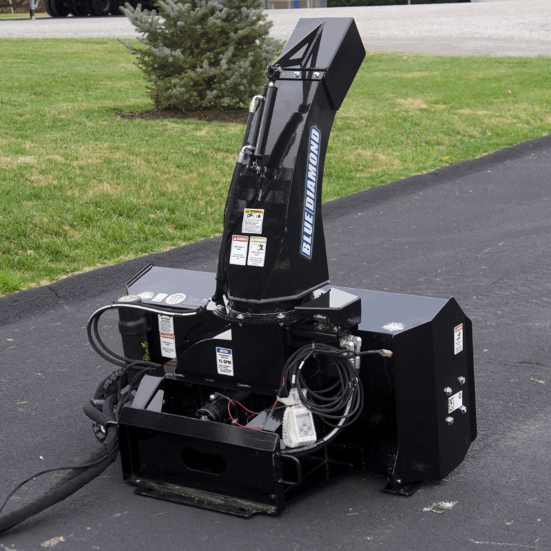  mini snow blower for mini skid steer