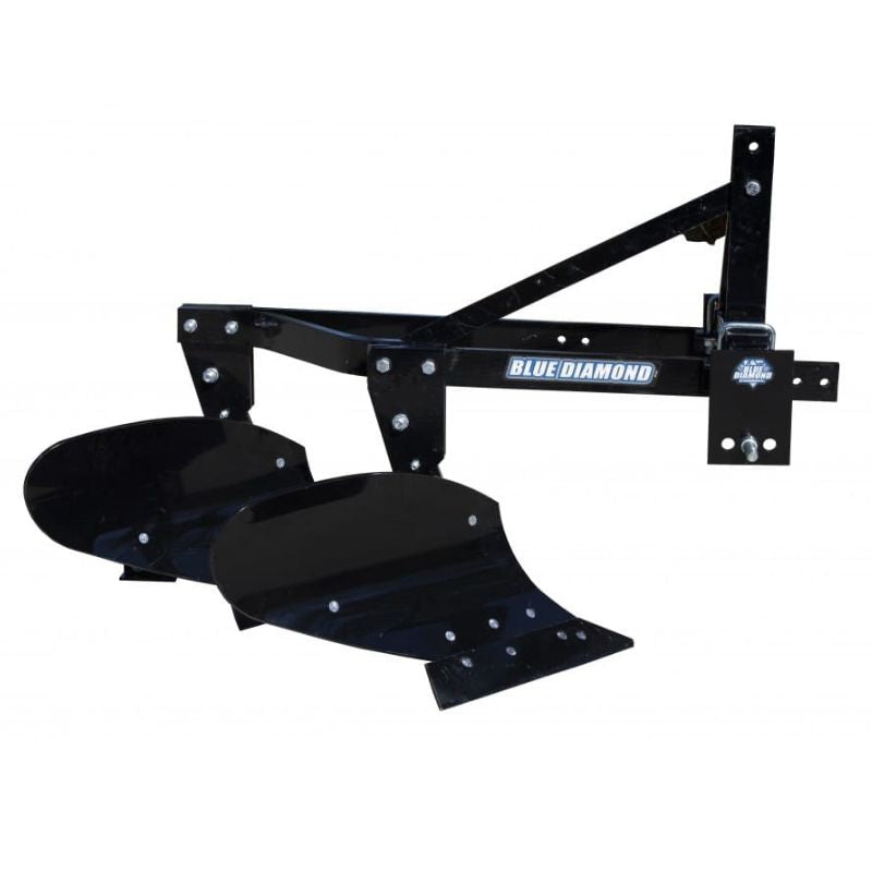 tractor moldboard plow attachment from blue diamond double bottom