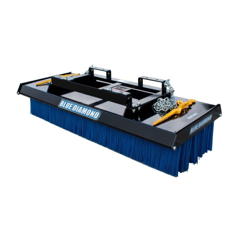 heavy duty push broom attachment from blue diamond