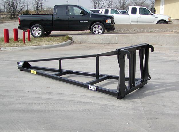 Quick-Tach Truss Booms  on the ground from star industries
