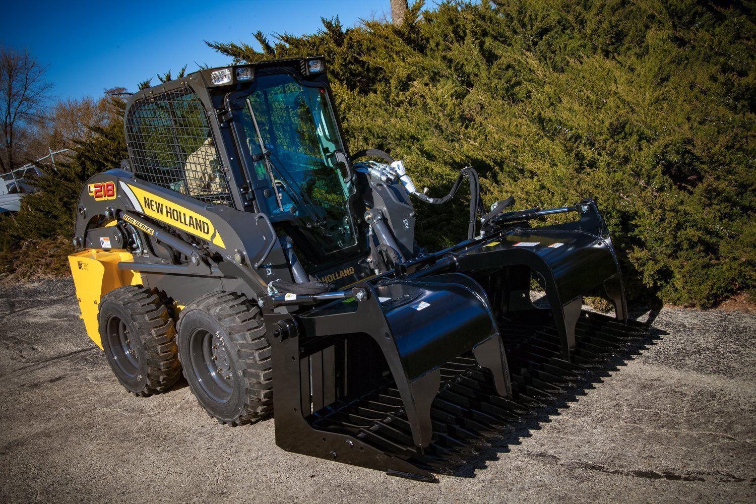 Skeleton Rock Grapple - Skid Steer & Tractor - Berlon Industries Skeleton Rock Grapple Berlon Industries 