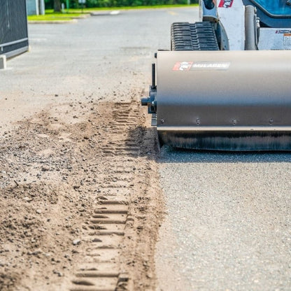 clean output of the pick up broom in action by mclaren