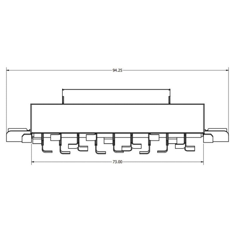 Skid Steer Power Rake Bucket Attachment specs from McLaren Industries