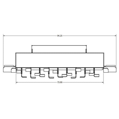 Skid Steer Power Rake Bucket Attachment specs from McLaren Industries