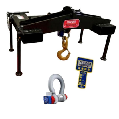 Smart lifting hook attachment from haugen