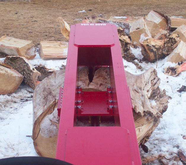 TM Pro Series log splitter viewing window