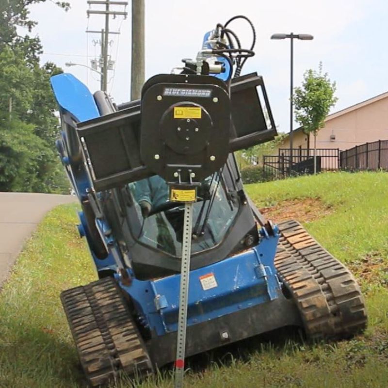 post pounder for skid steer